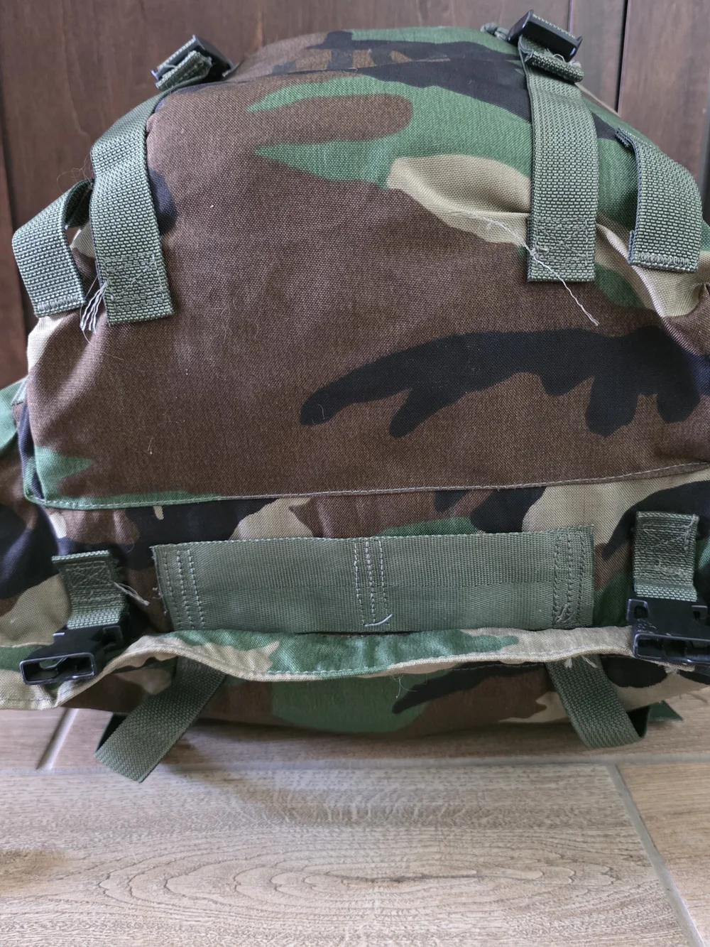 Military-Style Camouflage Rucksack Pack - Green Combat Patrol Pack